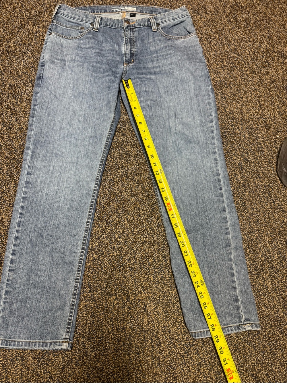 Carhartt Relaxed Fit Denim Jeans in Light Blue - Picture 5 of 8